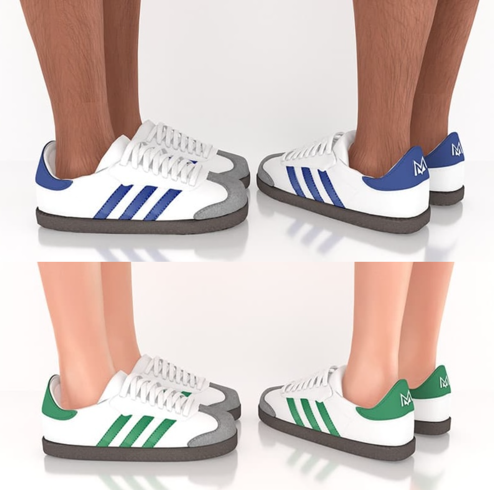 Скриншот мода Кроссовки (female & male) Suede Toe Sneakers